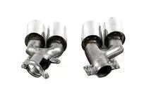 BMW 5er G30/G31 2017–2023 Auspuffendrohrblenden M5 Silber (2 Stk.) Foto 6