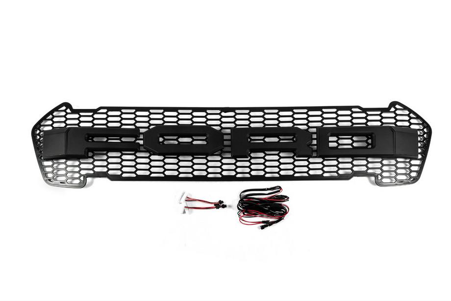 Ford Ranger 2011–2022 Frontgrill (2015-2018, Schwarz, LED) Image