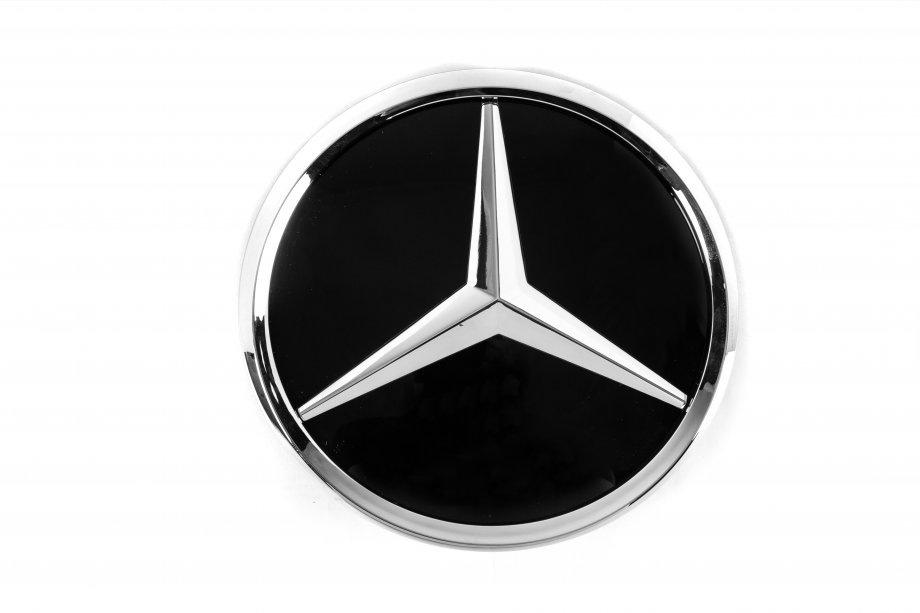 Mercedes Vito/V-class W447 2014- Reduzierter Frontemblem unter Glas, Chromrahmen a2048806406 Image