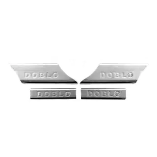 Einstiegsleisten innen Edelstahl (Carmos V2) Fiat Doblo I 2005-2010 Foto 1