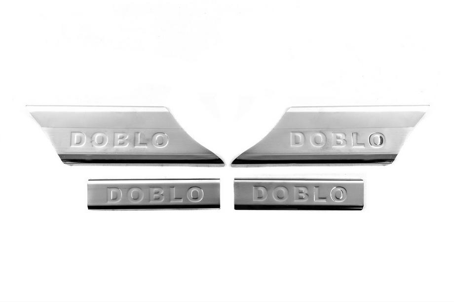 Fiat Doblo I 2005-2010 Einstiegsleisten innen Edelstahl (Carmos V2) Image