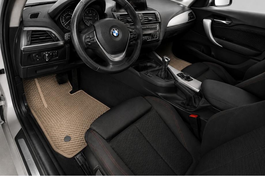 BMW 1 Series F20/F21 2011-2019 EVA Fußmatten (Beige) Image