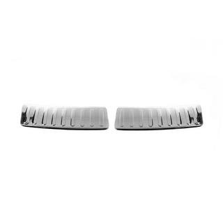 Heckstoßstangenschutz Carmos V2 Edelstahl Renault Sandero 2007-2013 Foto 1