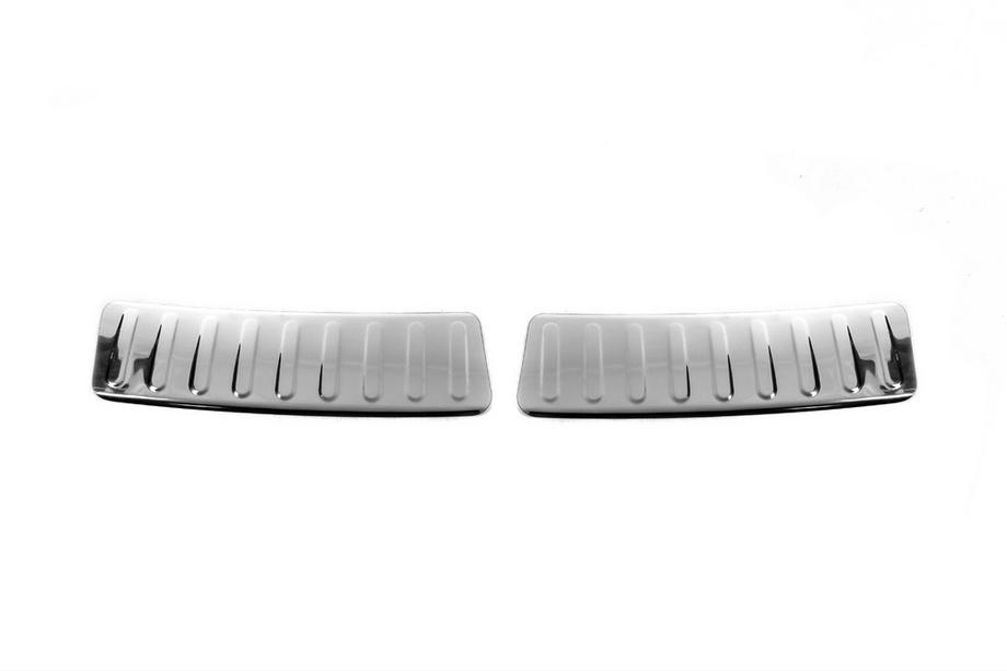 Dacia Sandero 2007-2013 Heckstoßstangenschutz Carmos V2 Edelstahl Image