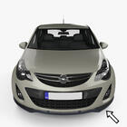Opel Corsa D 2007-2014 Frontlippe ESA (2010-2014, schwarz) Foto 1