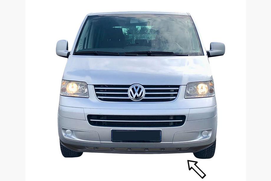 Volkswagen T5 Caravelle 2004-2010 Frontlippe ESA (schwarz) Image
