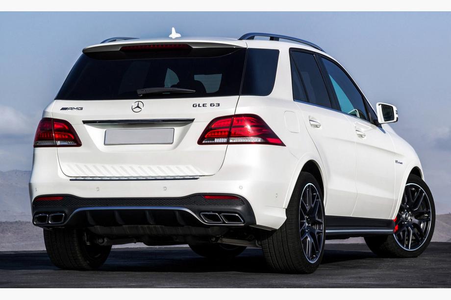 Mercedes GLE/ML class W166 2011-2018 Heckdiffusor für GLE (Design GLE63) Foto 2