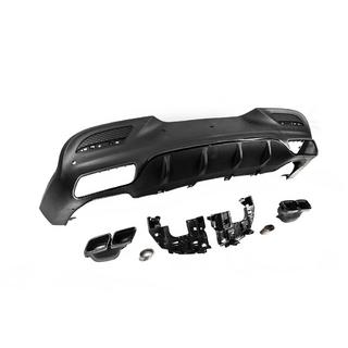 Heckdiffusor mit Endrohren Black (Design GLE63) Foto 4