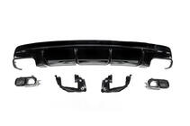 Mercedes CLA C117 2013-2019 Heckdiffusor Black (Design CLA45 mit Endrohren) Foto 1