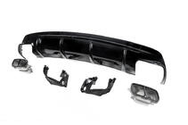 Mercedes CLA C117 2013-2019 Heckdiffusor Black (Design CLA45 mit Endrohren) Foto 3