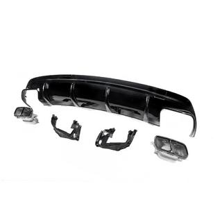 Heckdiffusor Black (Design CLA45 mit Endrohren) Foto 3