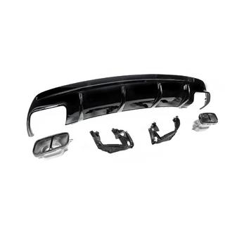 Heckdiffusor Black (Design CLA45 mit Endrohren) Foto 4