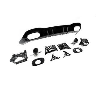 Heckdiffusor mit Endrohren (Design A35 SD) Foto 3