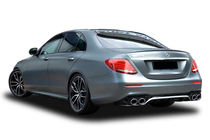 Mercedes E-class W213 2016-2023 Heckdiffusor mit Endrohren E53-Design (für AMG/AMG-Line) Foto 1