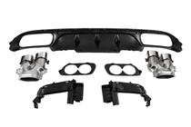 Mercedes E-class W213 2016-2023 Heckdiffusor mit Endrohren E53-Design (für AMG/AMG-Line) Foto 5