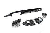 Mercedes E-class coupe C238 2016-2024 Heckdiffusor Black mit Endrohren Black (Design AMG63) Foto 5