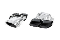 Mercedes E-class coupe C238 2016-2024 Heckdiffusor Black mit Endrohren Black (Design AMG63) Foto 7