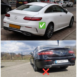 Heckdiffusor Black mit Endrohren Black (Design AMG63) Foto 3