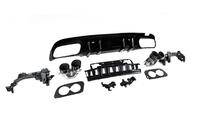 Mercedes C-class W205 2014-2021 Heckdiffusor mit Endrohren (Design C43) Foto 5