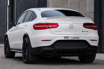 Mercedes GLC coupe C253 2016-2023 Heckdiffusor mit Endrohren (Design AMG43) Foto 6