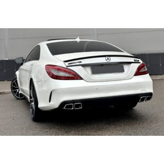Heckdiffusor mit Endrohren Black (2015-2018, CLS63 Design) Foto 1
