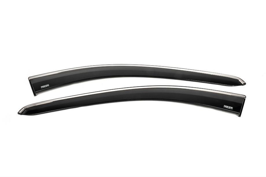 Ford Connect 2021- Windabweiser mit Chromleiste (2 Stk, Niken) Image