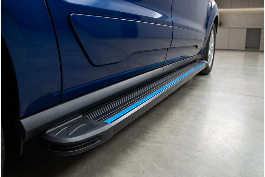 Ford Connect 2021- Seitenschweller Maya Blue (2 Stk., Aluminium) Maxi Basis Image