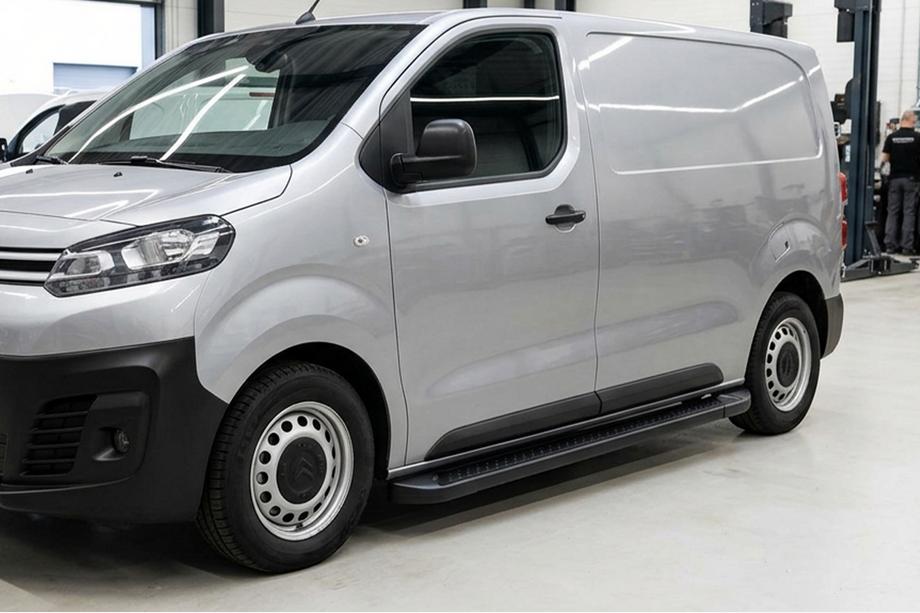 Opel Zafira Life 2019- Trittbretter Allmond Black (2 Stk., Aluminium) XL – Langversion Foto 5
