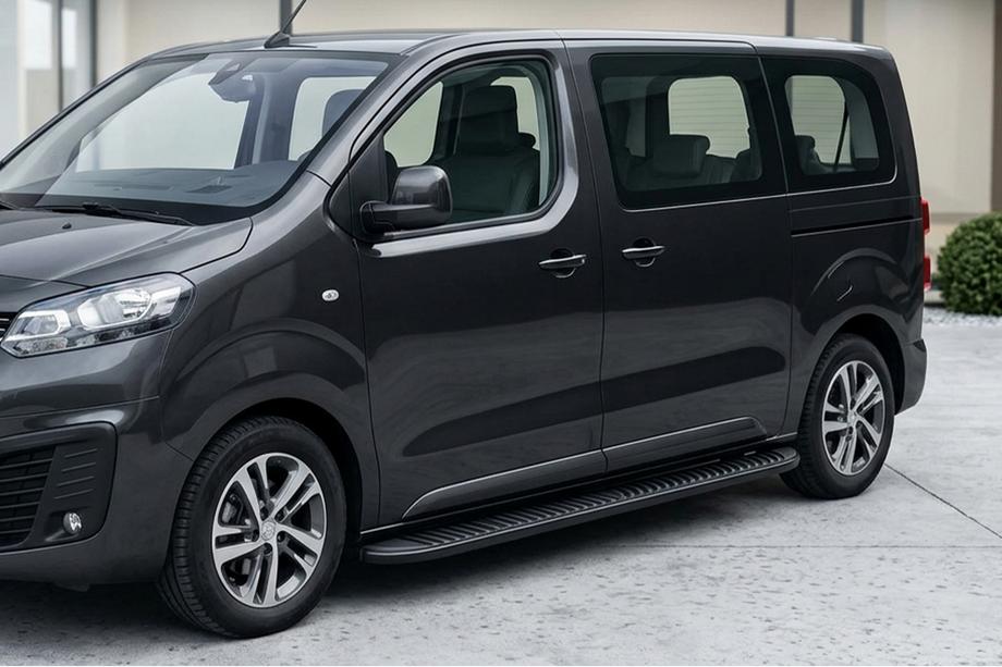 Opel Zafira Life 2019- Seitenschweller Tayga Black (2 Stk., Aluminium) M – Mittlerer Radstand Image