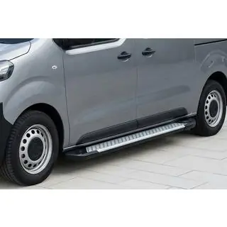 Seitenschweller Allmond Grey (2 Stk, Edelstahl)