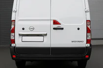 Opel Movano 2021- Chromleiste über dem Kennzeichen (Edelstahl) Foto 1