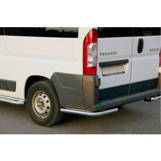 Hintere Eckschutzrohre AK003 (2 Stk., Edelstahl) Opel Movano 2021- Foto 1