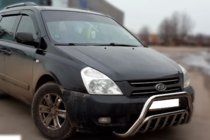 Kia Carnival 2002-2013 Frontbügel WT002 (2006-2013, Edelstahl) Foto 2