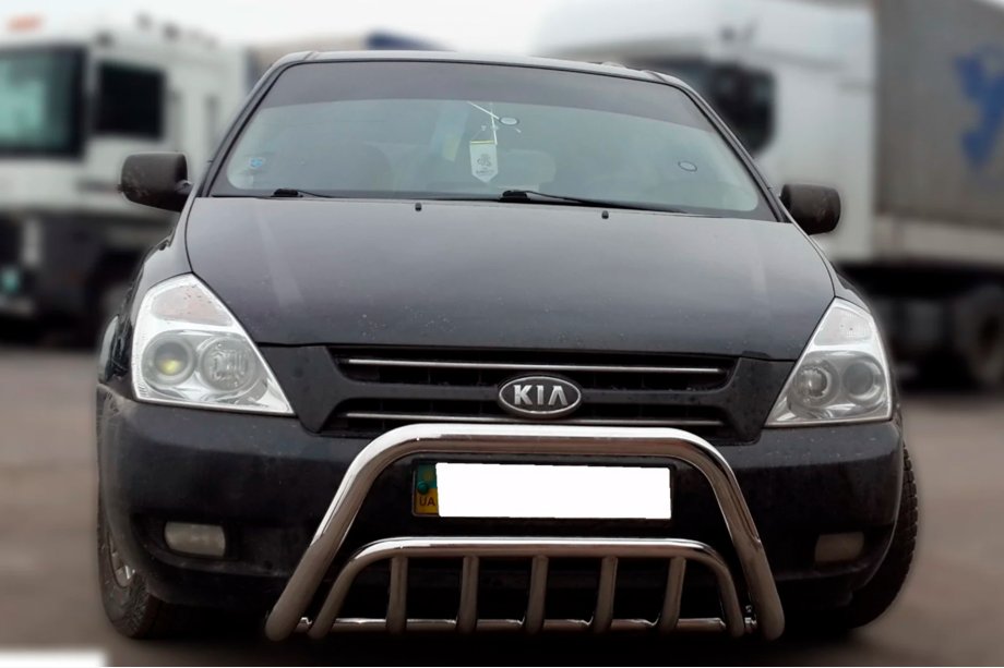 Kia Carnival 2002-2013 Frontbügel WT002 (2006-2013, Edelstahl) Image