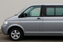 Volkswagen T5 Caravelle 2004-2010 T&uuml;rleisten Abdeckungen EuroCap Foto 1