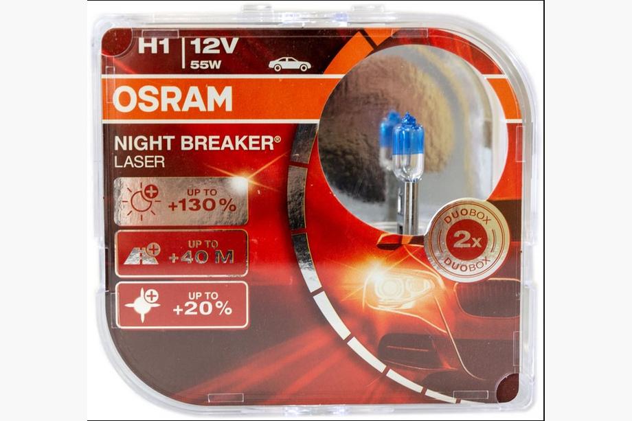 Scheinwerferlampe Osram 64150NBL H1 55W 12V Foto 1