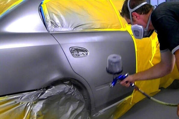 Kann man das Auto selbst lackieren?