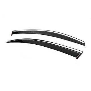 Windabweiser mit Chromleiste Niken Luxury (2 Stk) Volkswagen Caddy 2004-2010 Foto 4