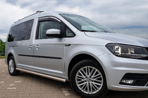 Volkswagen Caddy 2010-2015 Windabweiser mit Chromleiste Niken Luxury (2 Stk) Foto 4