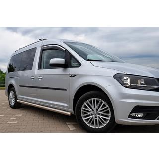 Windabweiser mit Chromleiste Niken Luxury (2 Stk) Foto 4
