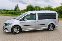 Volkswagen Caddy 2015-2020 Windabweiser mit Chromleiste Niken Luxury (2 Stk) Foto 5