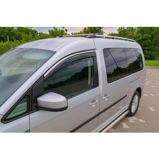 Windabweiser mit Chromleiste Niken Luxury (2 Stk) Foto 4
