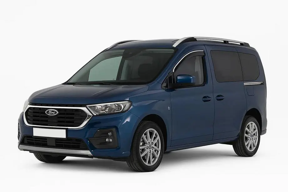 Ford Connect 2021- Windabweiser mit Chromleiste Niken Luxury (2 Stk) Image