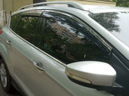Ford Kuga/Escape 2013-2019 Windabweiser mit Chromleiste Niken Luxury (4 Stk) Foto 5