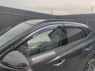 Hyundai Tucson NX4 2021- Windabweiser mit Chromleiste Niken Luxury (4 Stk) Foto 5