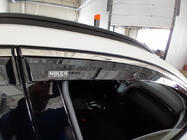 Hyundai Tucson NX4 2021- Windabweiser mit Chromleiste Niken Luxury (4 Stk) Foto 3