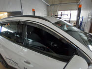 Hyundai Tucson NX4 2021- Windabweiser mit Chromleiste Niken Luxury (4 Stk) Foto 1