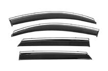 Hyundai Tucson TL 2016-2021 Windabweiser mit Chromleiste Niken Luxury (4 Stk) Foto 2