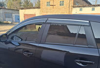 Mazda CX-5 2012-2017 Windabweiser mit Chromleiste Niken Luxury (4 Stk) Foto 4