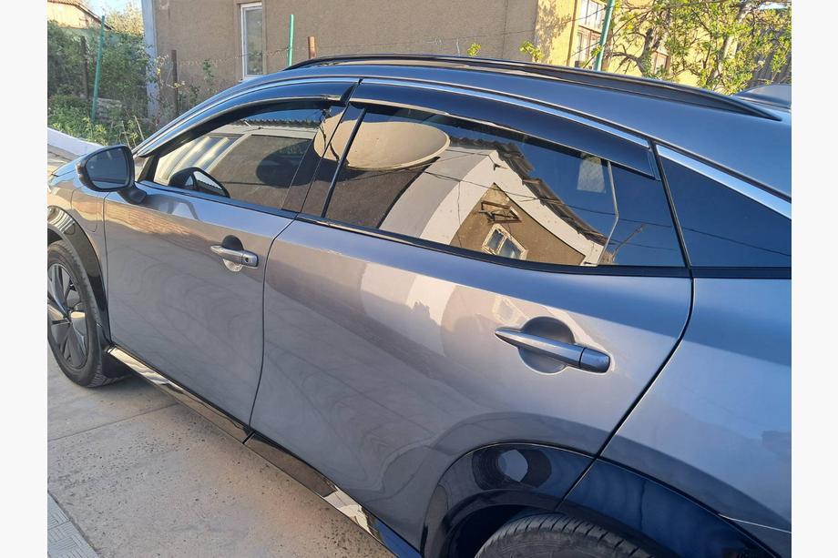 Nissan Ariya 2022- Windabweiser mit Chromleiste Niken Luxury (4 Stk) Image